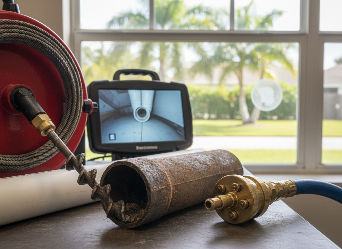 Hydro Jetting vs Drain Snaking: Which Method Your Lee County Home Actually Needs