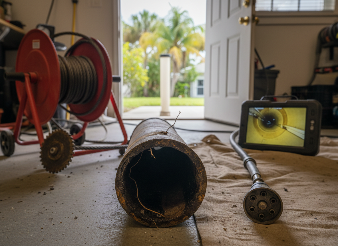 Seasonal Homes in North Fort Myers: Drain Problems Snowbirds Find When They Return