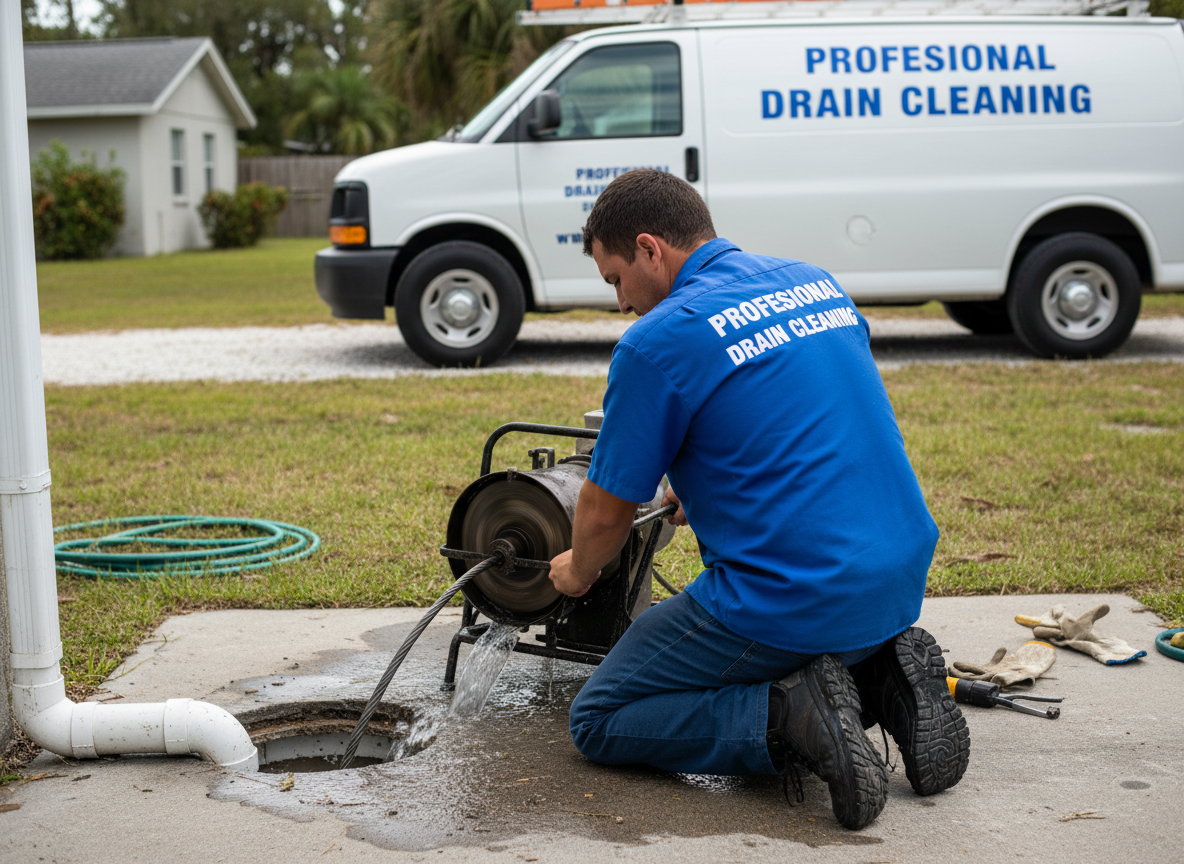 Clogged Drain Repair in North Fort Myers