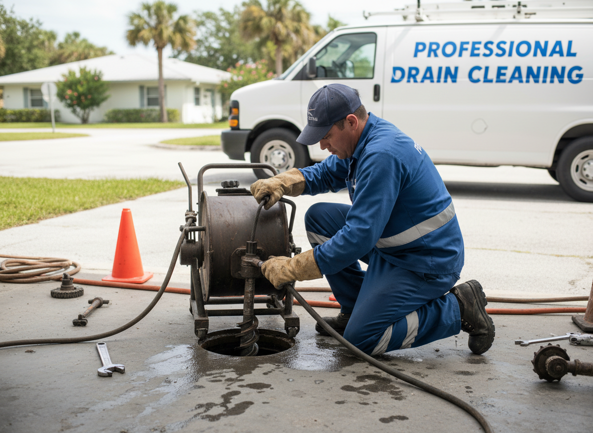 Commercial Drain Cleaning in North Fort Myers