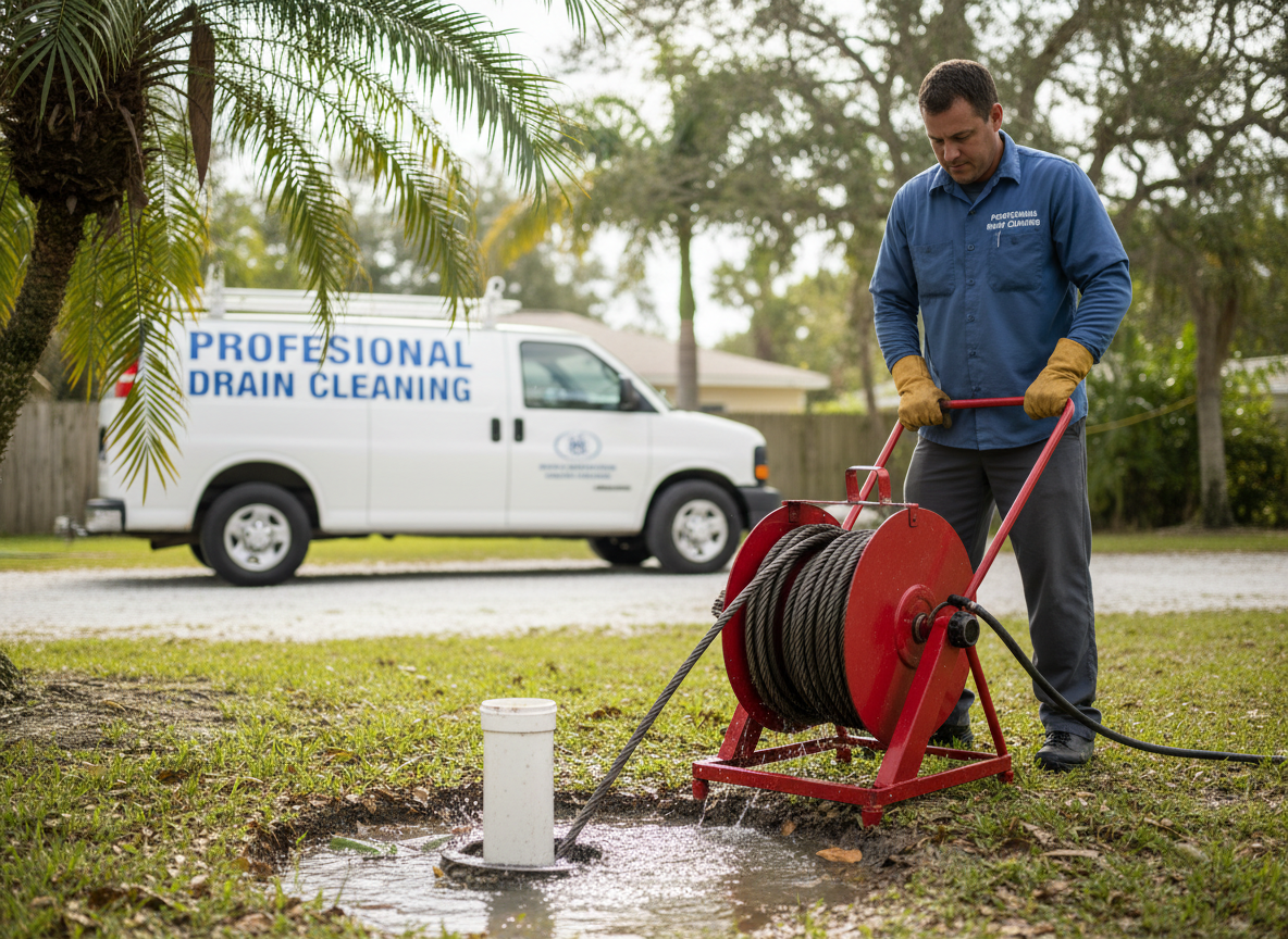 Emergency Drain Cleaning in North Fort Myers