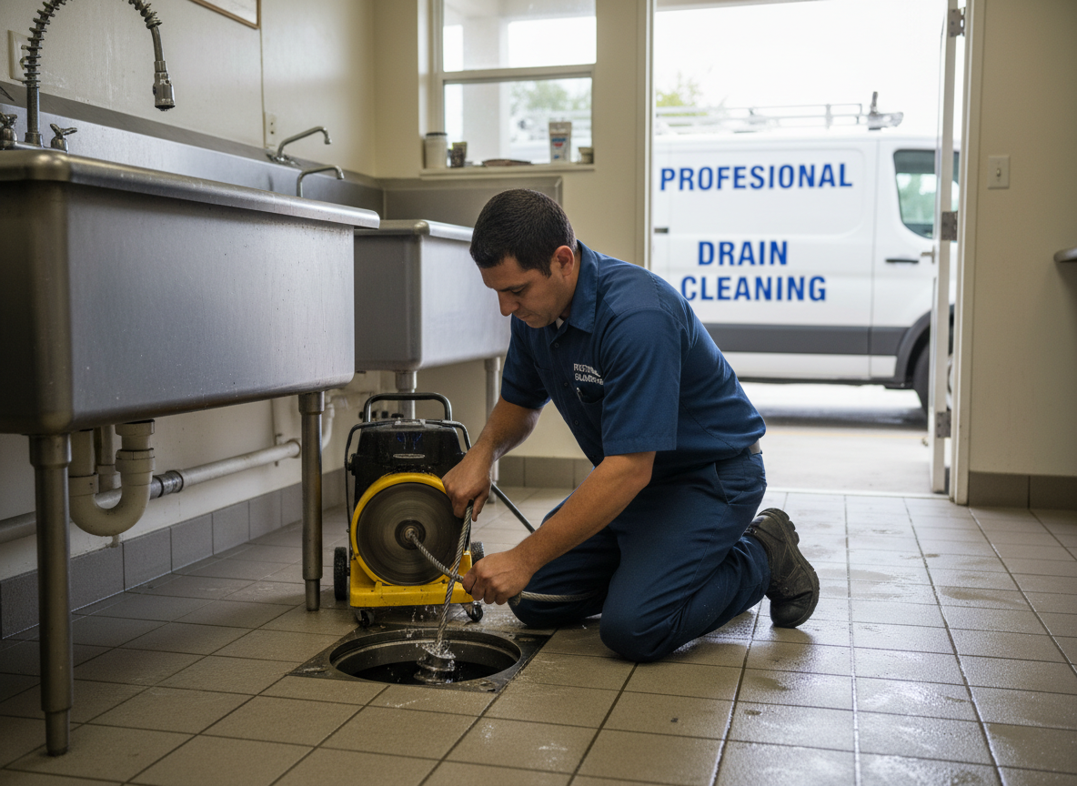 Floor Drain Cleaning in North Fort Myers