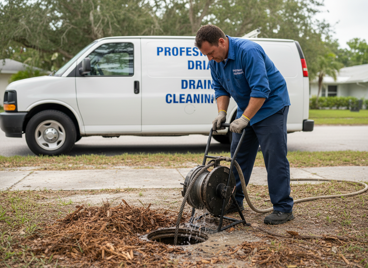 Root Removal from Drain Lines in North Fort Myers